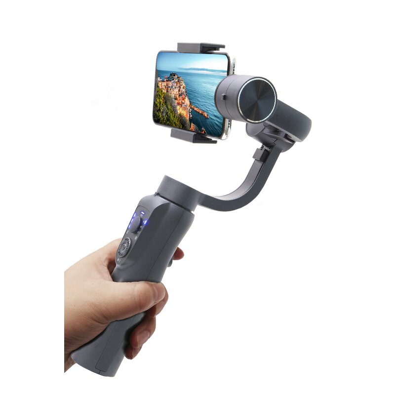 Camera Stabilizer Manufacturer - S5B Gimbal for Phone Panoramic Shooting