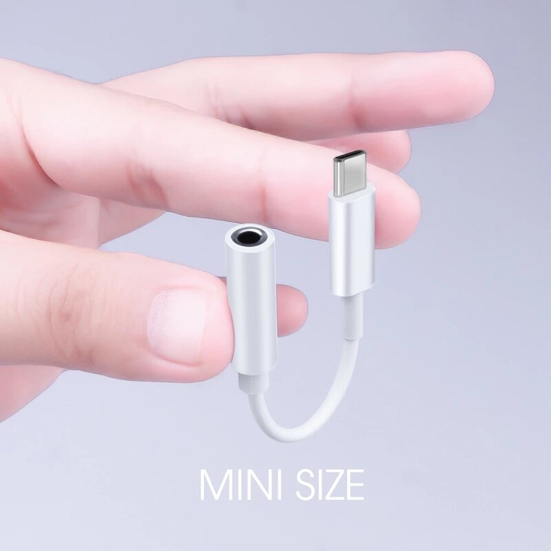 Audio Converter Manufacturer - PVC Jacket Type C to 3.5mm 12 Months Warranty