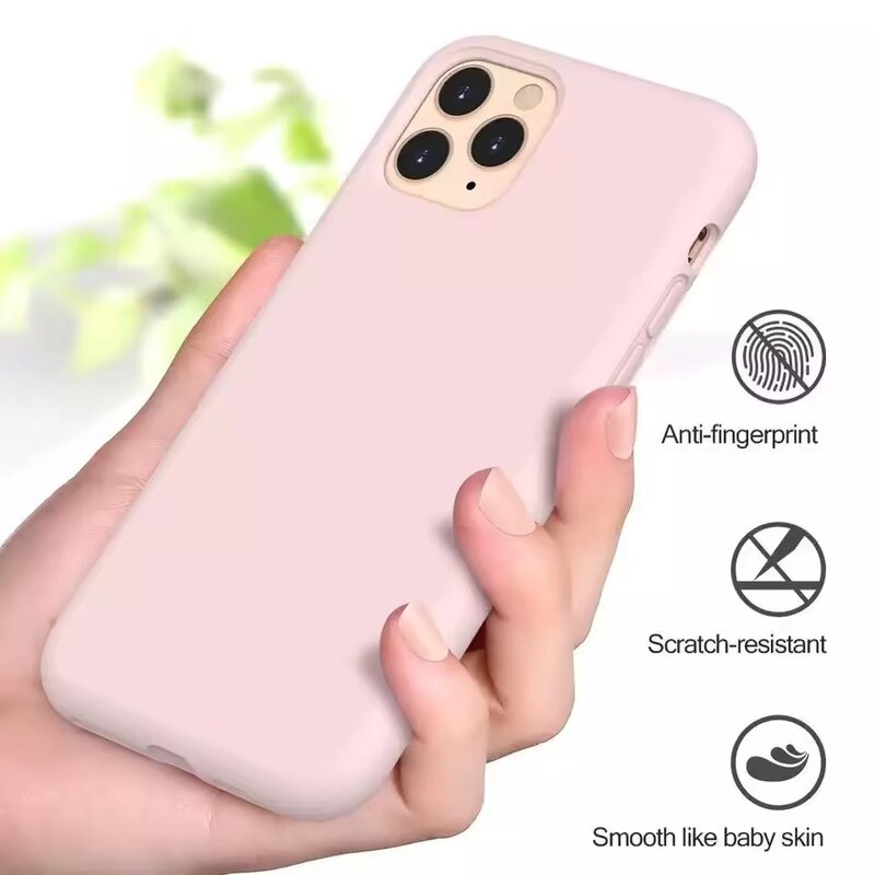 Silicone Phone Case Manufacturer - Custom Logo for iPhone Pro Max