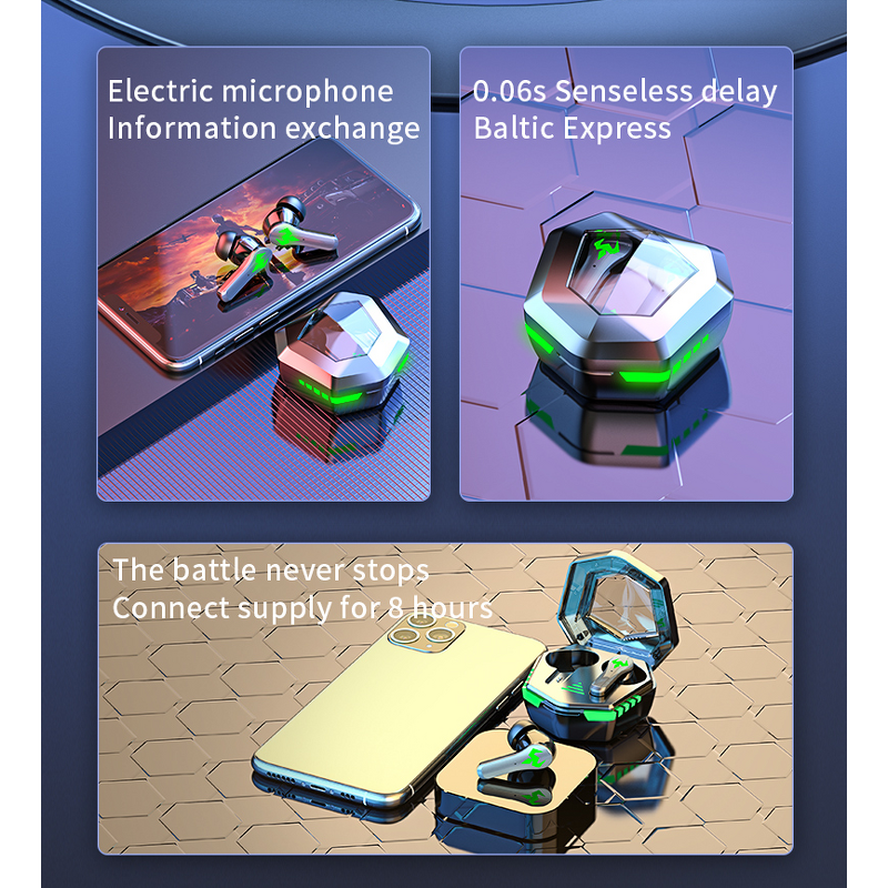 Gaming Earphones Manufacturer - N35 TWS HIFI Low Latency Noise Reduction