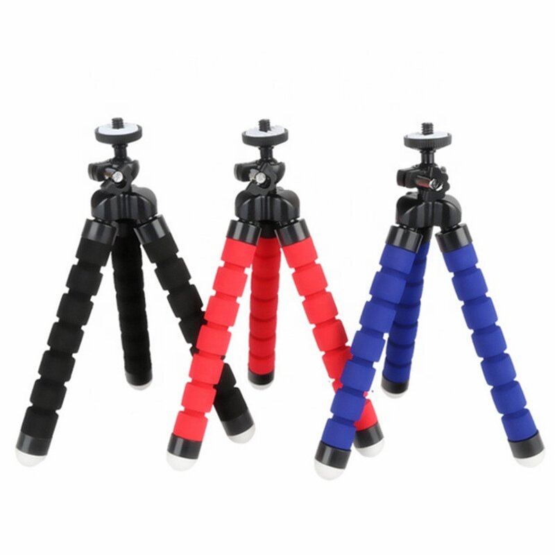 Camera Phone Holder Manufacturer - With Wireless Remote Sponge Octopus