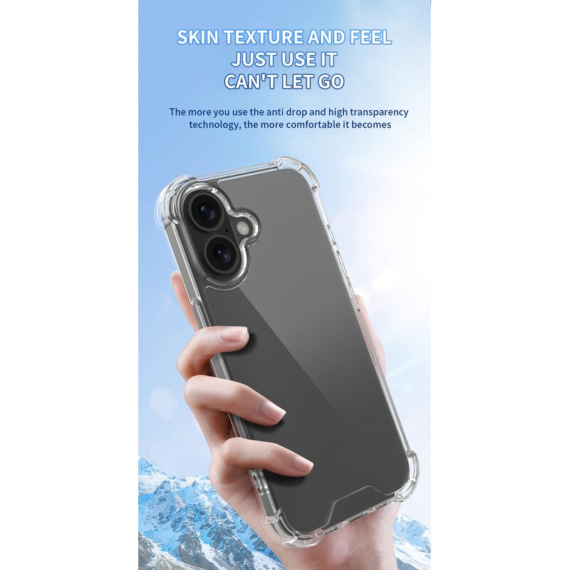 Mobile Cover Manufacturer - TPU PC Transparent for iPhone 17 Pro Max