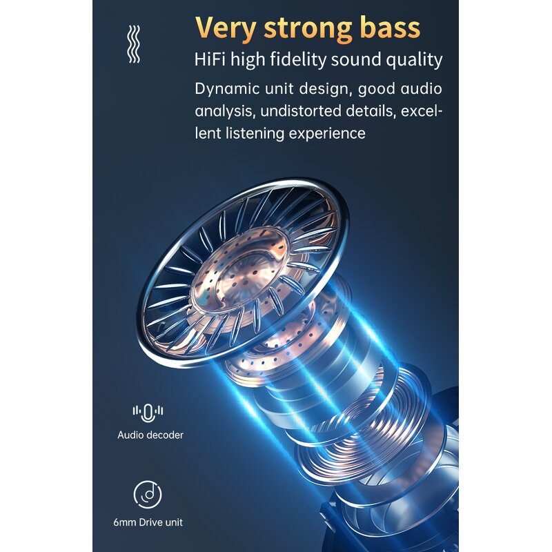 Wireless Earphone Manufacturer - M19 TWS with Flashlight BT 5.3 for iPhone