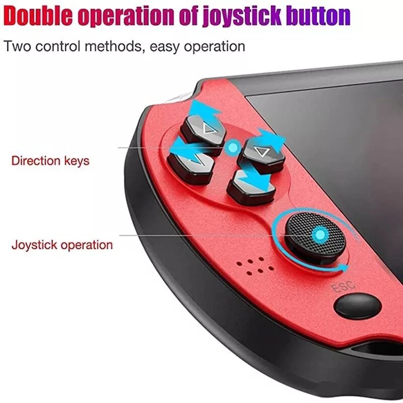 Portable Game Console Manufacturer - X7 with 4.3 Inch HD Retro Screen
