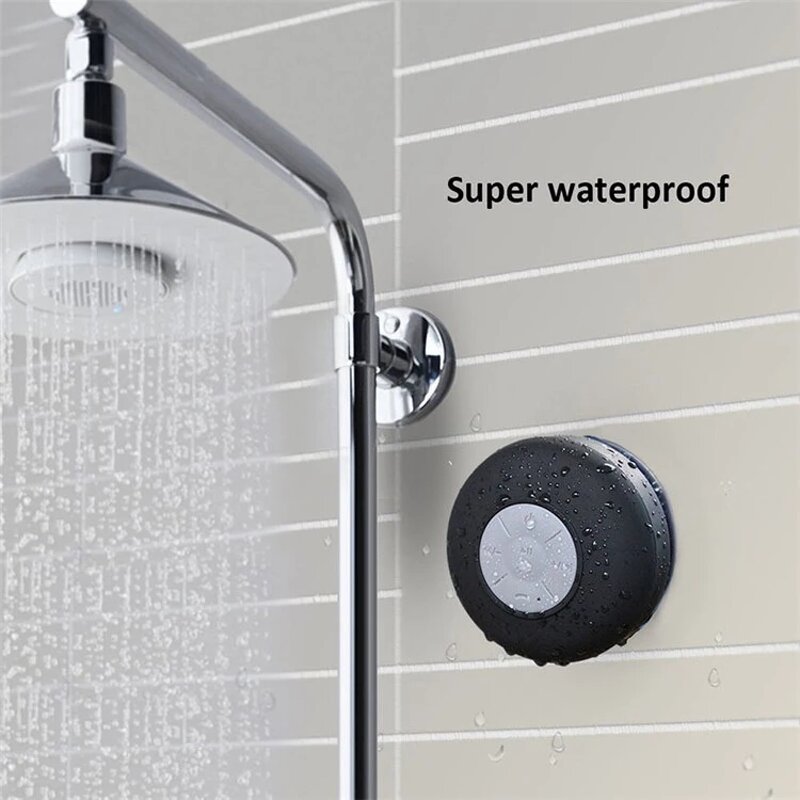 Shower Speaker Manufacturer - Round Outdoor Floating Waterproof with Sucker