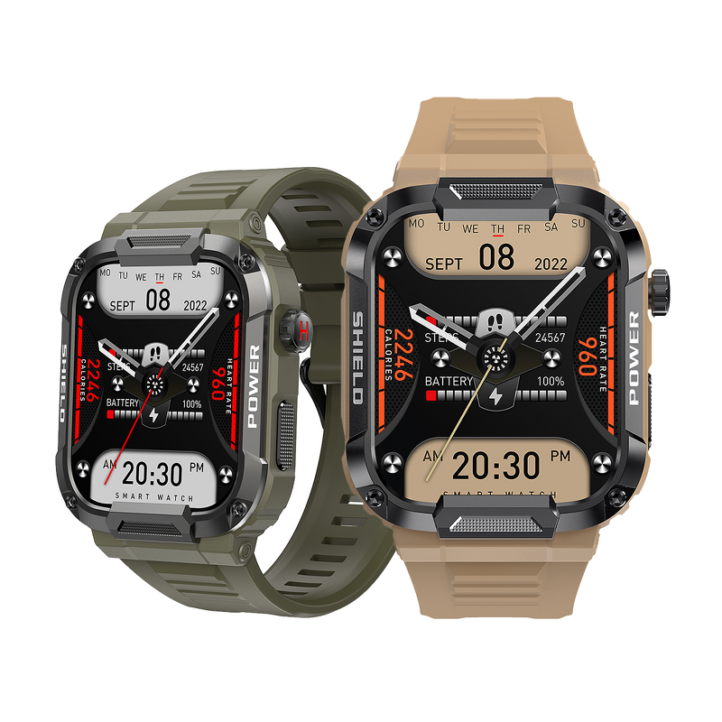 Smart Watches Manufacturer - Rugged 1.85inch MK66 Outdoor Sport IP68