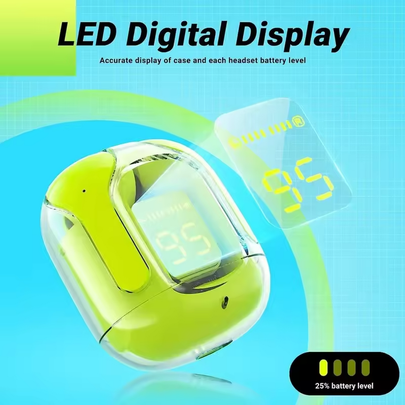 TWS Earbuds Manufacturer - Transparent Air31 Crystal Airbuds Wireless