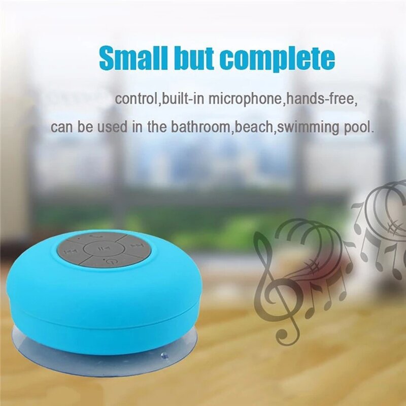 Shower Speaker Manufacturer - Round Outdoor Floating Waterproof with Sucker