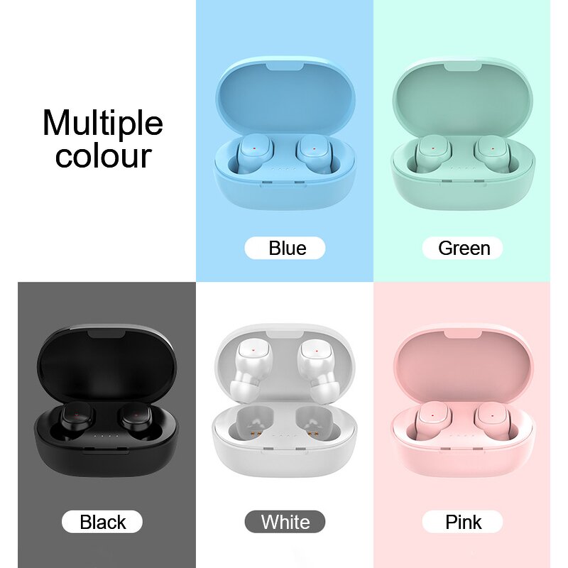 Wireless Earphone Manufacturer - A6S BT with LED Display for Redmi Airdots