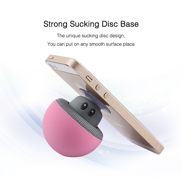 Shower BT Speaker Manufacturer - Cute Mini Mushroom Wireless Portable Waterproof