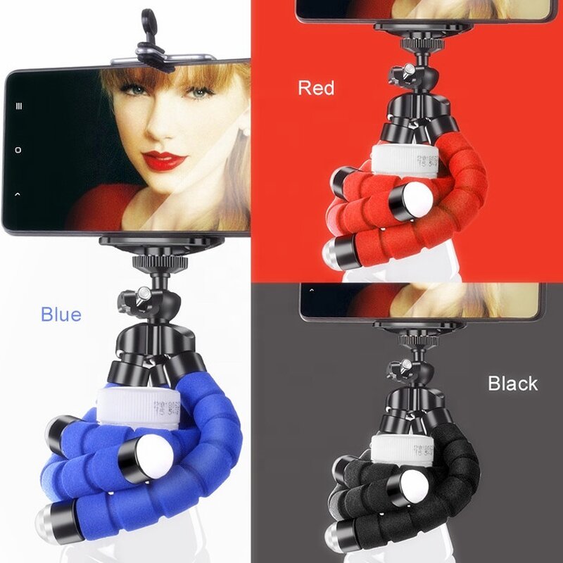 Phone Stand Manufacturer - 360 Degree Rotating Flexible Tripod Desktop