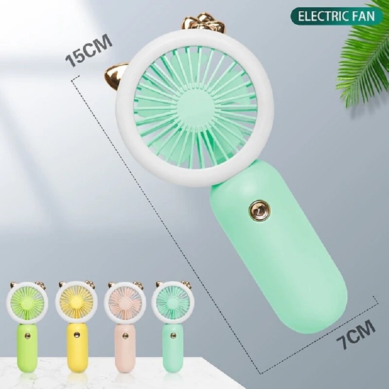 Hand Fan Manufacturer - Mini USB Rechargeable with Night Light Wrist Hanging
