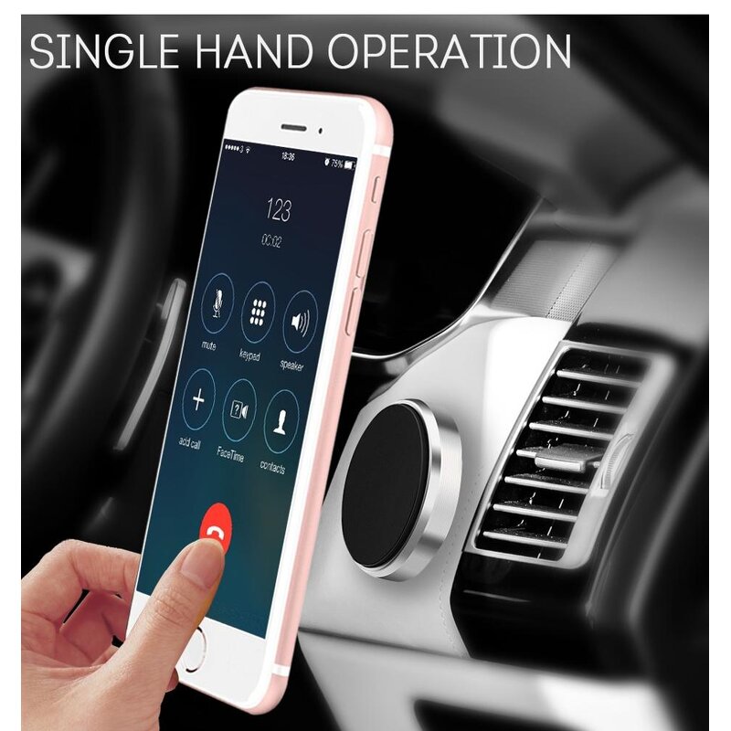 Magnetic Car Holder Manufacturer - Universal Wall & Desk Stand Strong Metal