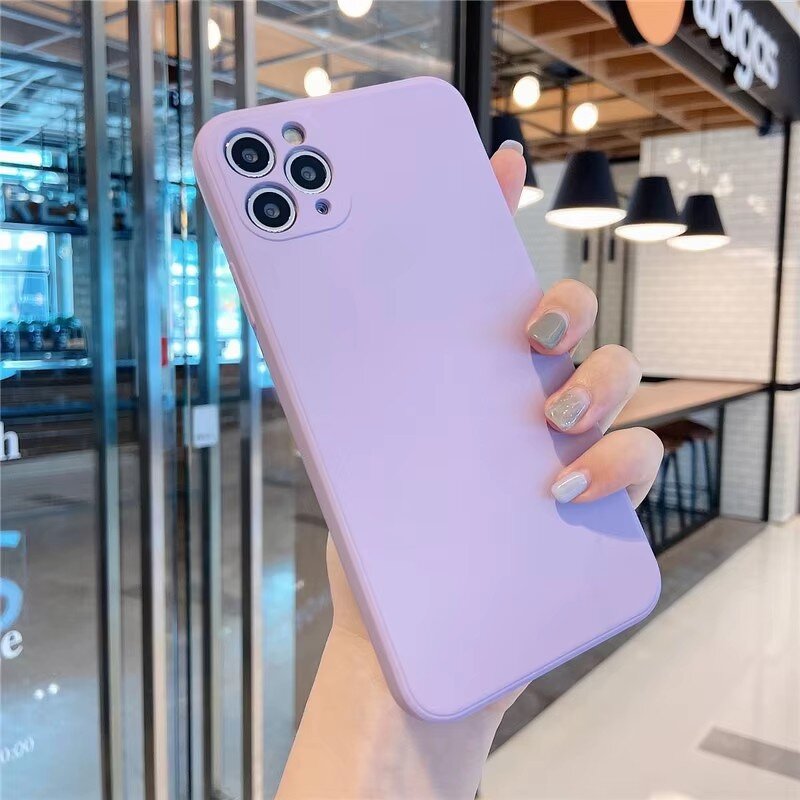 Phone Case Manufacturer - Liquid Silicone Soft Cover Shockproof for iPhone