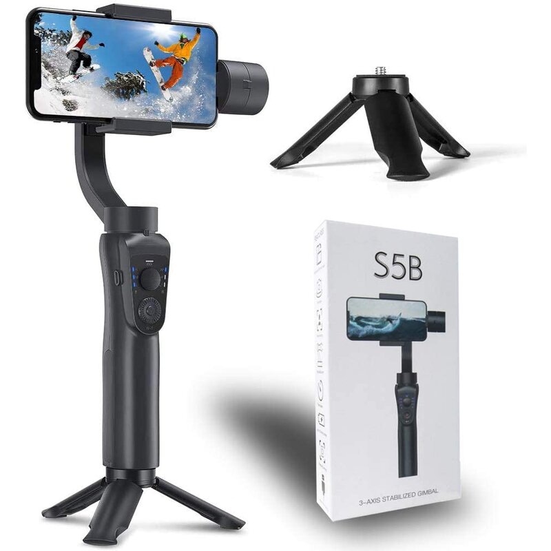 Camera Stabilizer Manufacturer - S5B Handheld Gimbal with Tripod
