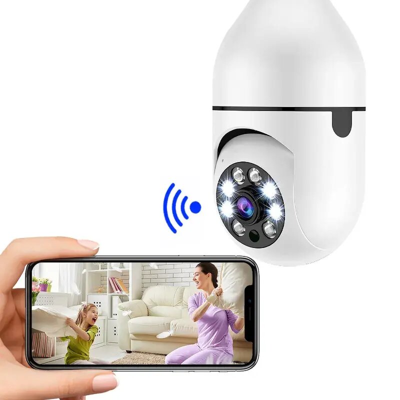 Smart Light Bulb Camera Manufacturer - Waterproof WIFI Indoor Security 2MP
