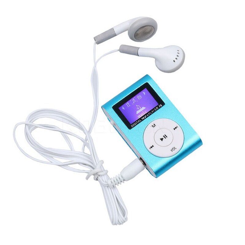 MP3 Player Manufacturer - Mini Metal with Clip TF Card FM Radio
