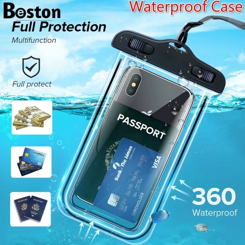 Waterproof Phone Pouch Manufacturer - Floating Universal TPU Clear Dry Bag