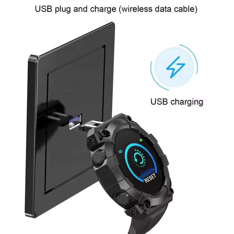 Smart Watch Manufacturer - FD68 Sports Waterproof Big Battery Long Standby