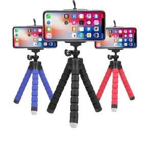 Camera Phone Holder Manufacturer - With Wireless Remote Sponge Octopus