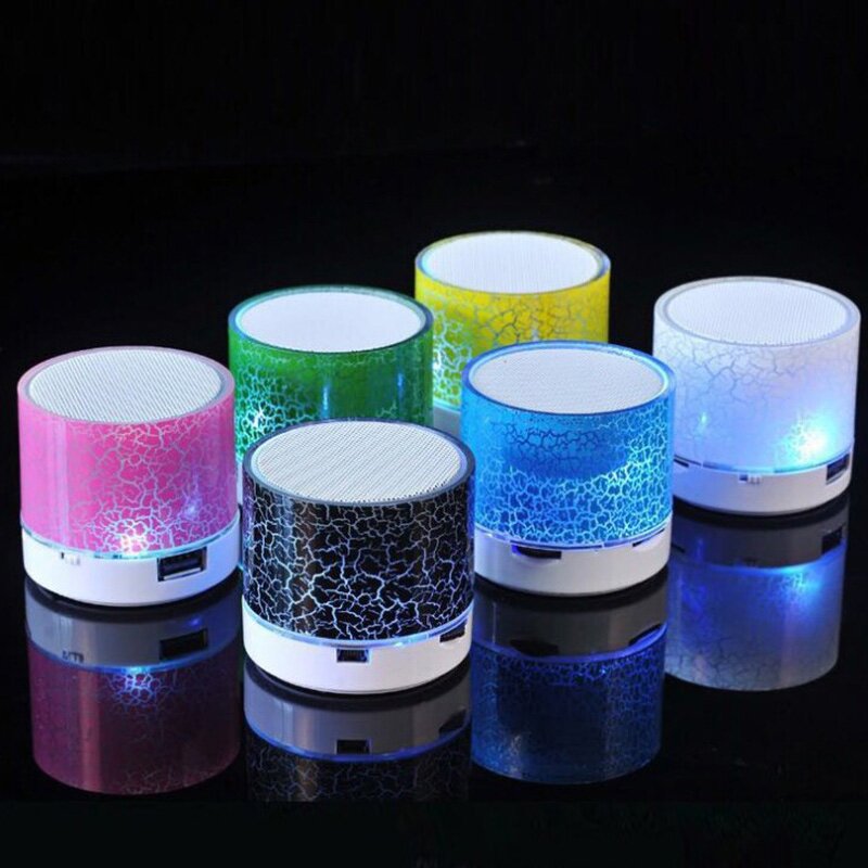 Wireless Speaker Manufacturer - Mini Universal Portable Small Crack LED TF