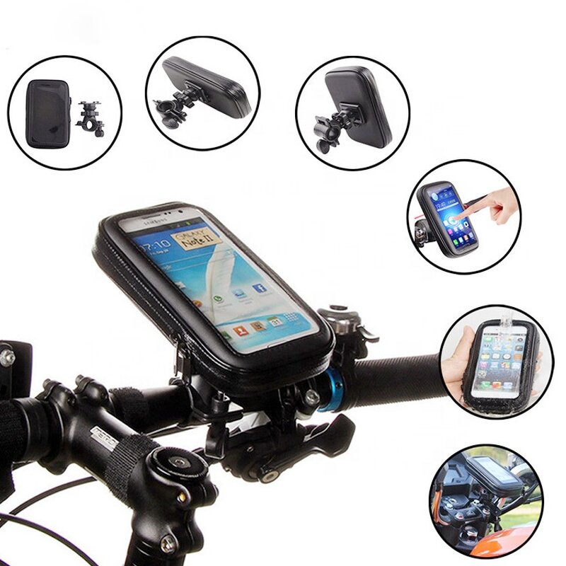 Bicycle Phone Mount Manufacturer - Universal Silicone for Mountain Handlebar