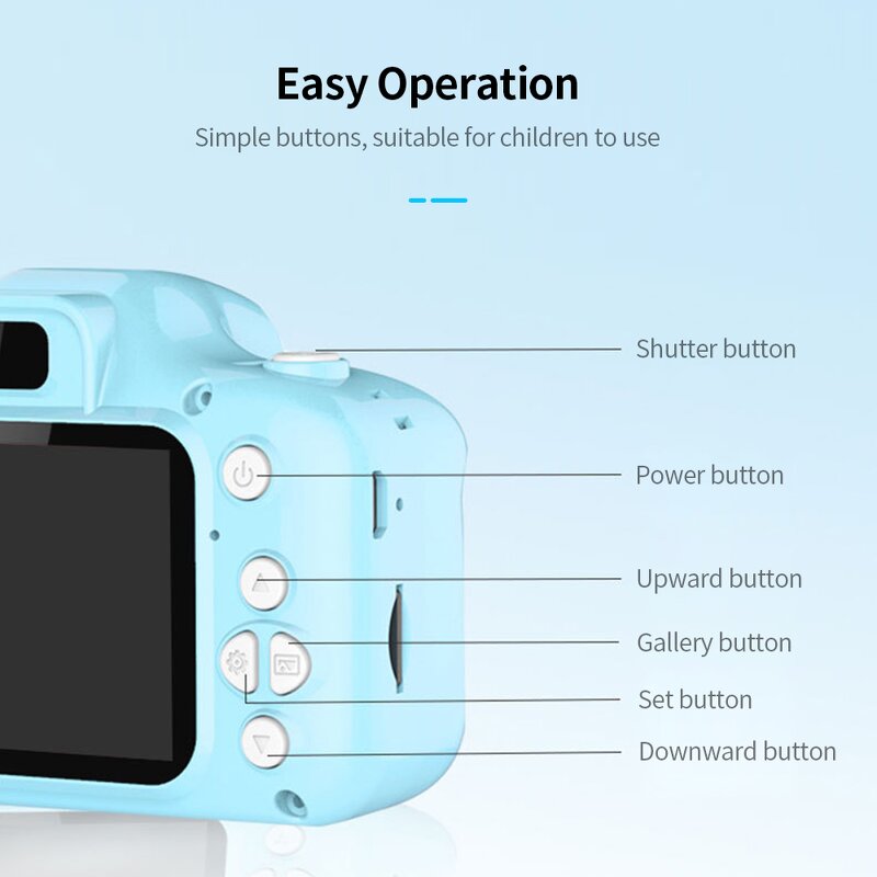 Digital Camera Manufacturer - 2 Inch Rechargeable Mini for Children Gift