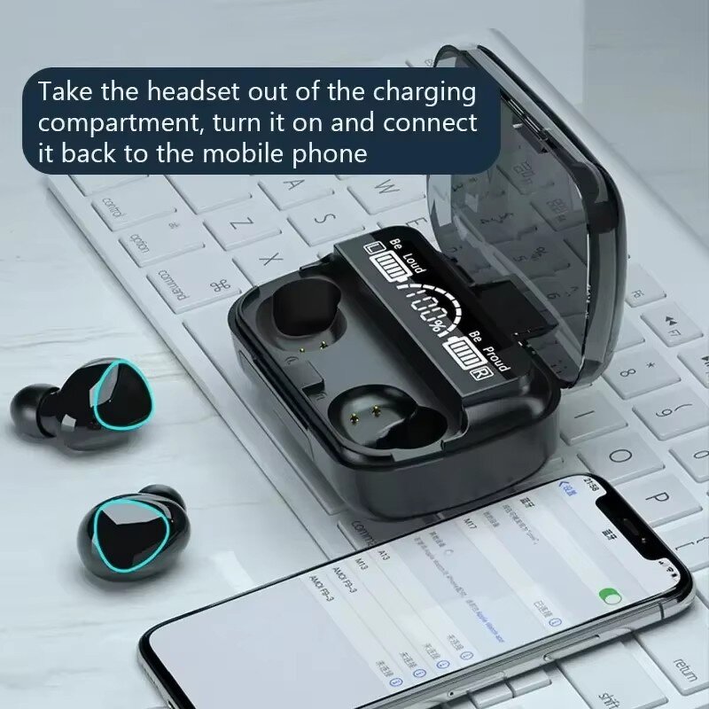 Wireless Earbuds Manufacturer - M10 TWS Handsfree with Deep Bass for Sport