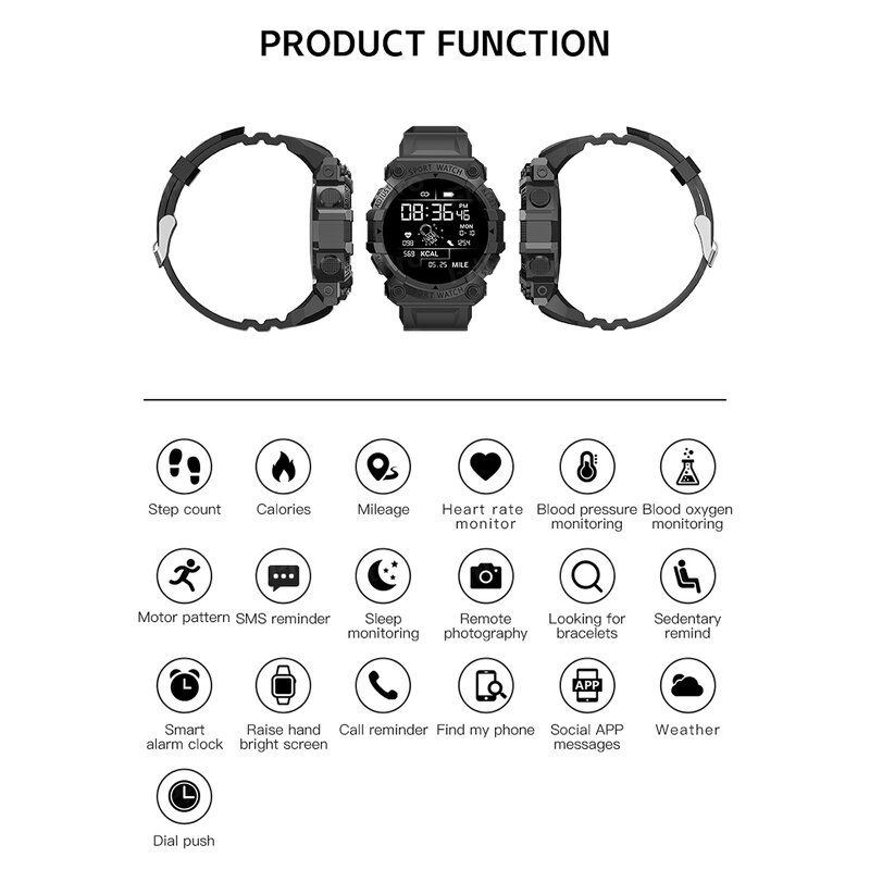 Smart Watch Manufacturer - FD68S Reloj Sport Smart Watch