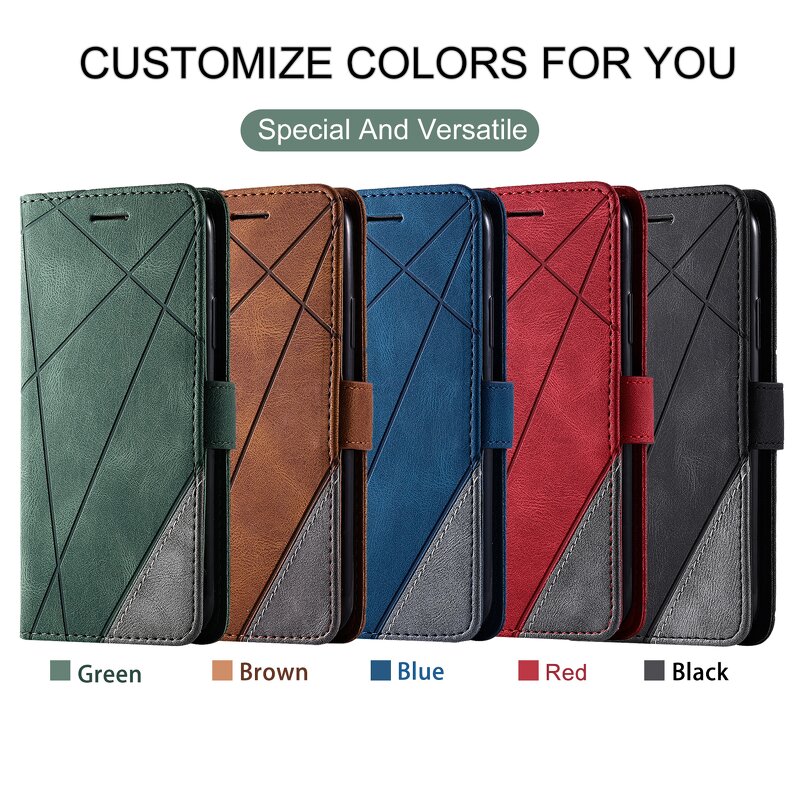 Phone Case Manufacturer - Luxury TPU+PU Flip Wallet Fashion Leather