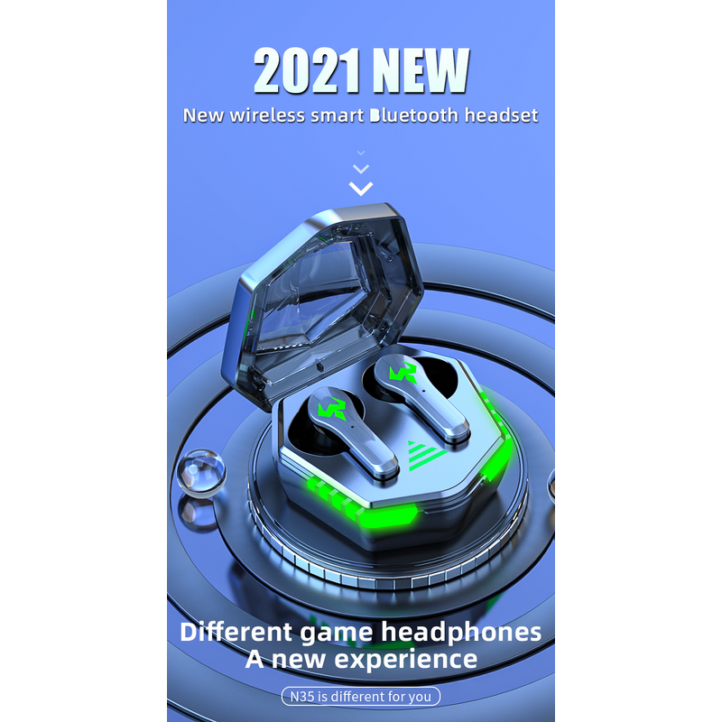 Gaming Earphones Manufacturer - N35 TWS HIFI Low Latency Noise Reduction