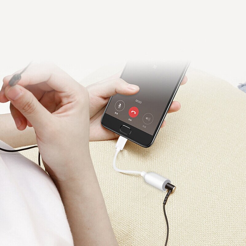 Audio Converter Manufacturer - PVC Jacket Type C to 3.5mm 12 Months Warranty