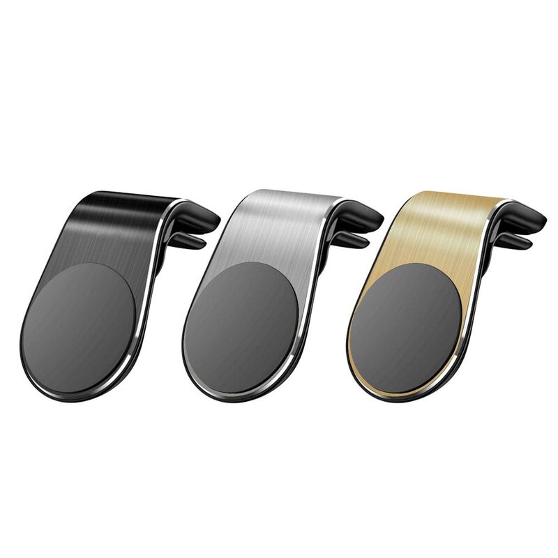 Car Phone Holder Manufacturer - Portable Aluminium Alloy with L-Shape Magnet