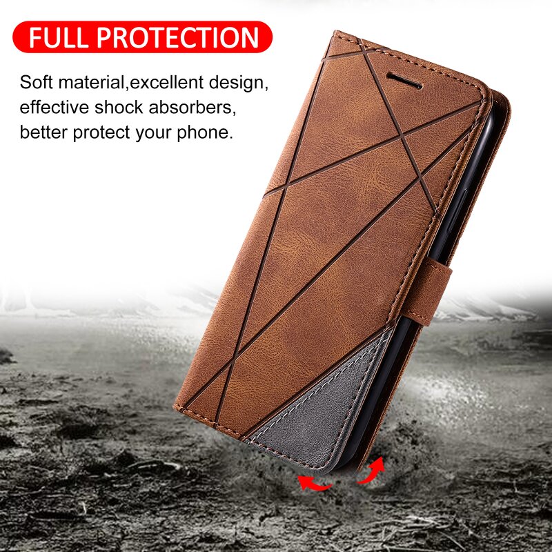 Phone Case Manufacturer - Luxury TPU+PU Flip Wallet Fashion Leather