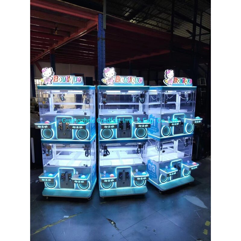 Toy Machine Manufacturer - New 4-Player Coin-Operated with Doll Gifts