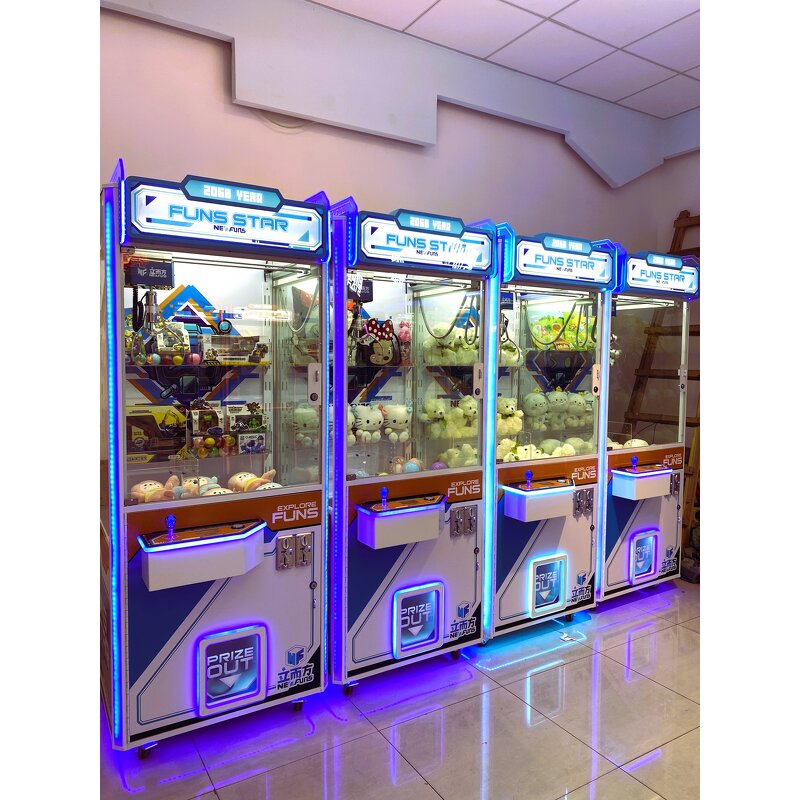 Claw Machine Manufacturer - Durable Commercial Cabinet Coin-Operated LED