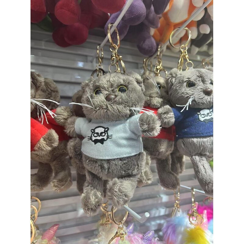 Plush Keychain Manufacturer - 4'' Mouse for MR Equipment & Mobile Phone