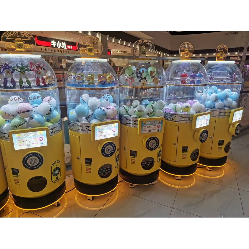 Gashapon Machine Manufacturer - High Performance Coin Operated Capsule Toy