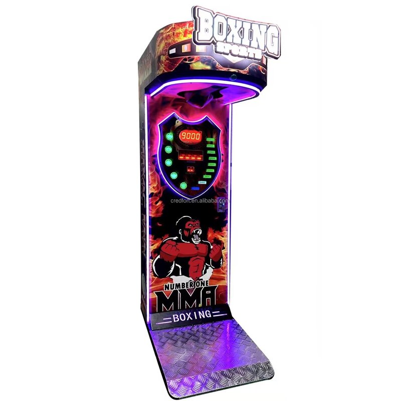 Boxing Arcade Machine Manufacturer - Commercial Coin-Op with Score Counter
