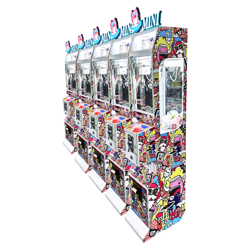 Claw Machine Manufacturer - Mini Dynamic LED with Dual-Payment System