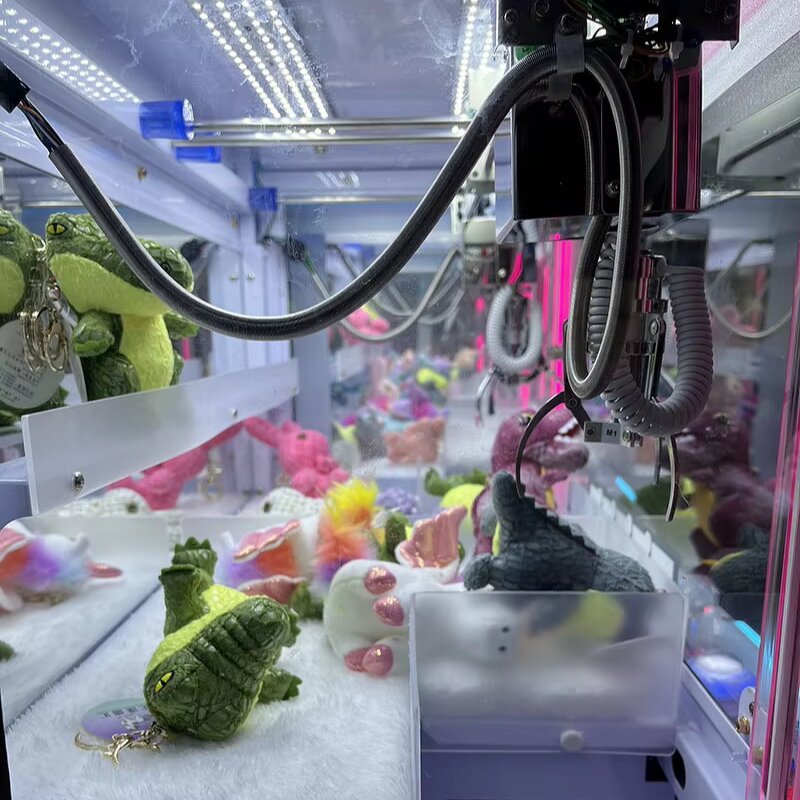 Claw Machine Manufacturer - Premium Plastic Four-Person with Neon Lights