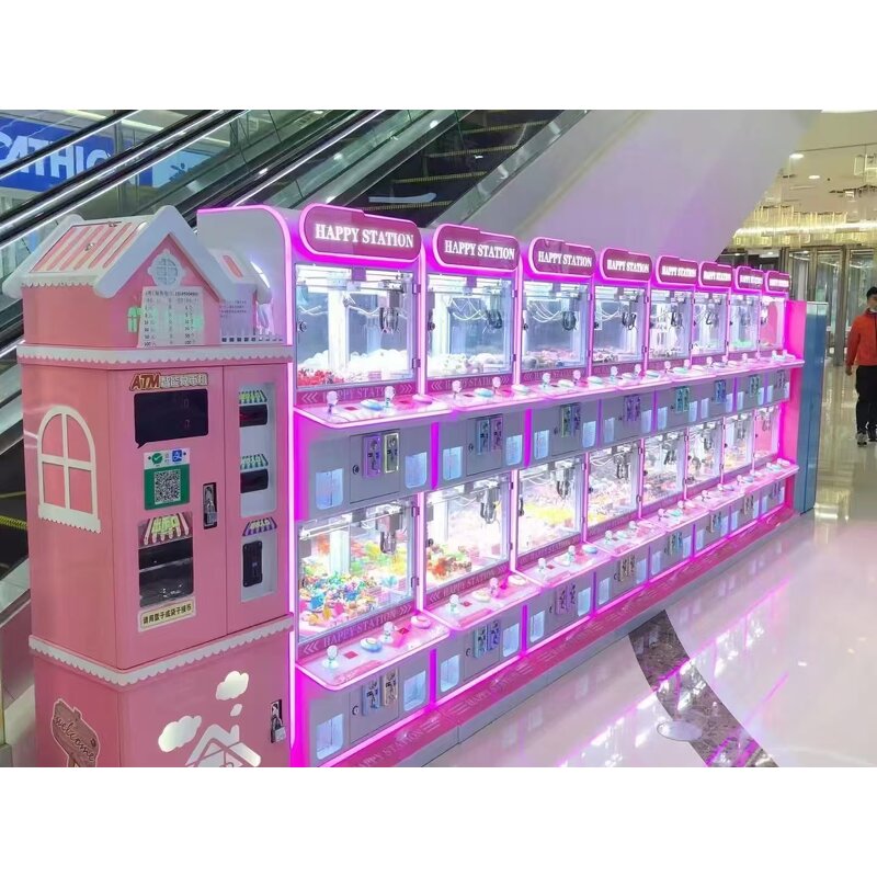 Claw Crane Machine Manufacturer - 4-Player Coin-Operated for Children