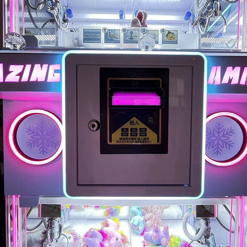 Vending Machine Manufacturer - Four-Seater Premium with Colorful LED PLUSH