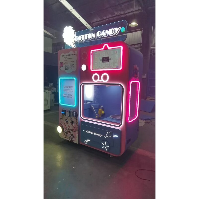 Cotton Candy Machine Manufacturer - Cute Shape Automatic Electric Coin Operated