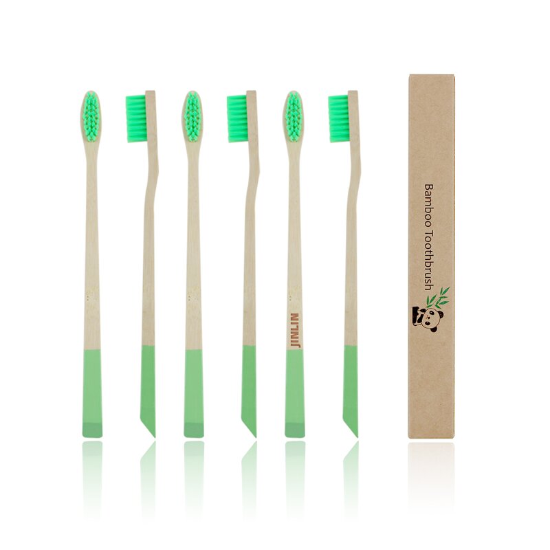 Toothbrush - Manufacturer Trapezoidal Tail Bamboo PBT Bristles Custom Logo Packaging