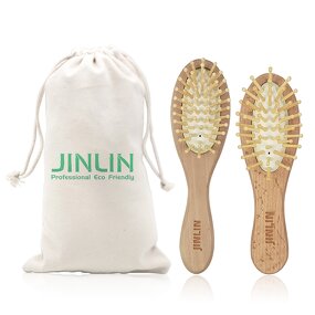 Hair Combs - Manufacturer Free Samples Styling Braiding Beard Bamboo Wooden Combs