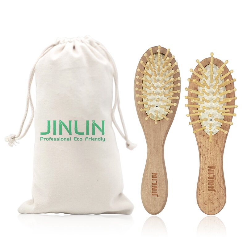 Hair Combs - Manufacturer Free Samples Styling Braiding Beard Bamboo Wooden Combs