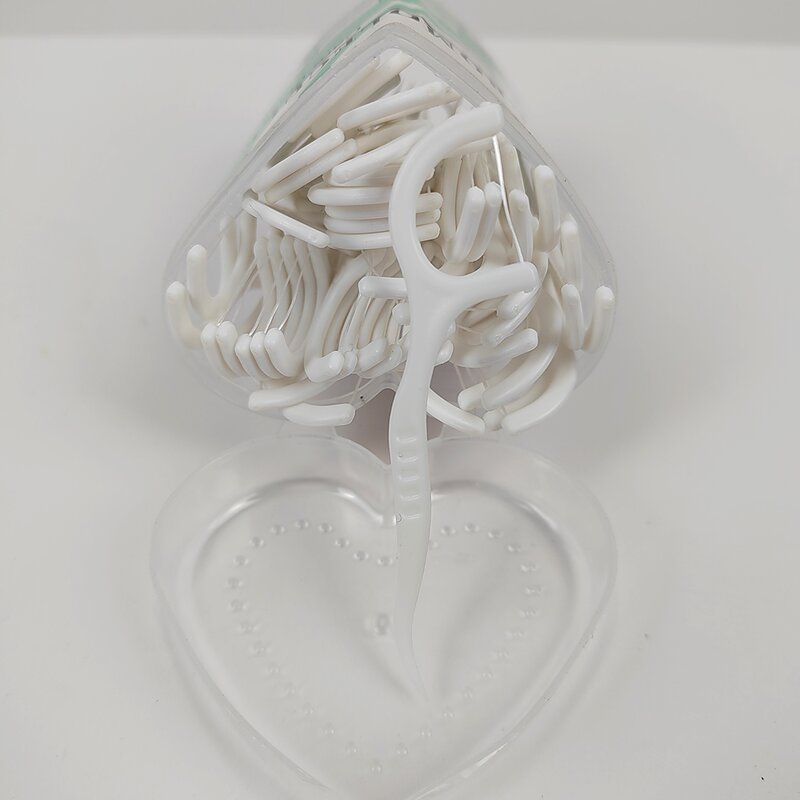 Dental Floss Pick - Manufacturer 50pcs Individual Silk Tooth Dental Floss Pick