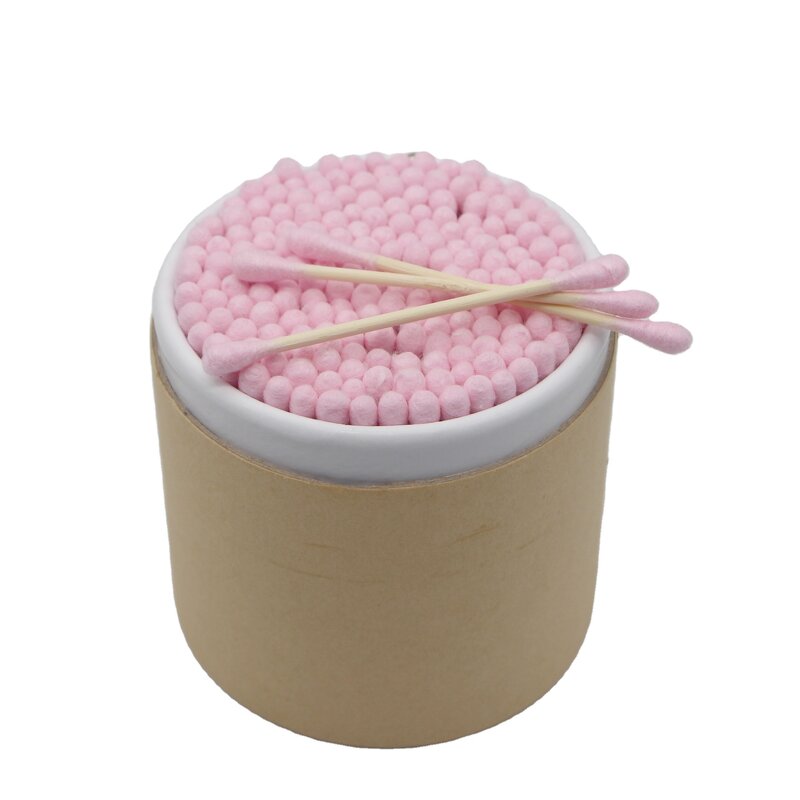 Cotton Swabs - Manufacturer 200pcs Bamboo Stick Double Head Eco Disposable Q-tips