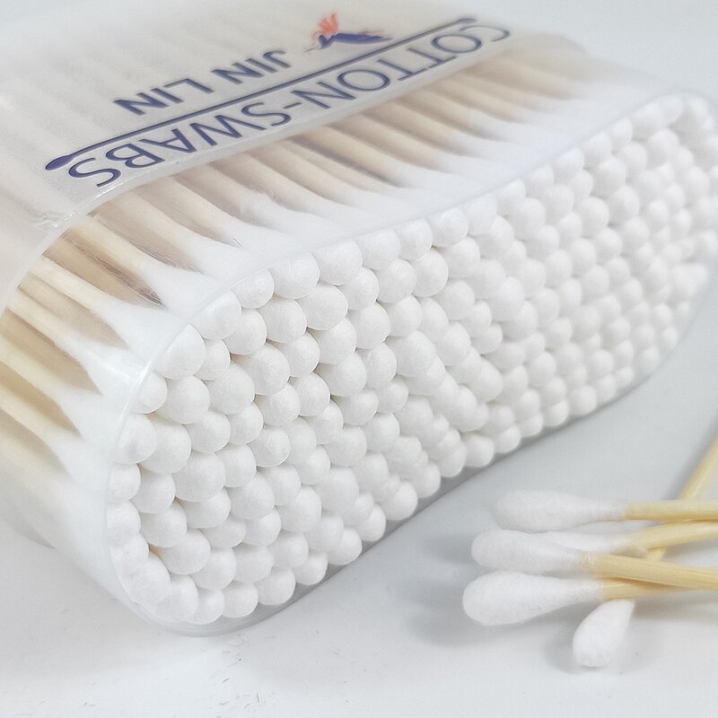 Cotton Swabs - Manufacturer 200 Double-ended New Package Cleaning Cotton Bud Maker